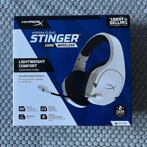 HyperX White Gaming Headset for PS4, PS5, PC